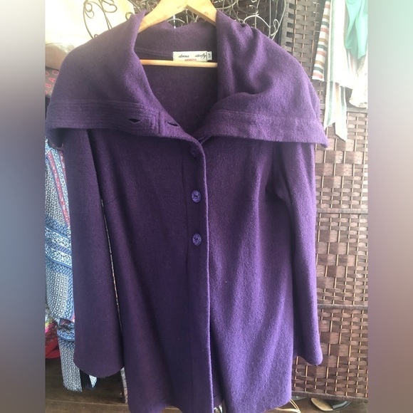 SABRINA BUTTERFLY DESIGNS wool cardigan - Picture 4 of 9